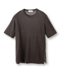 DISTINCTION MEN'S BIGI/【FILIPPO DE LAURENTIIS/フィリッポ デ ローレンティス】綿麻ハイゲージニットTEE/508084854