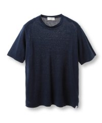 DISTINCTION MEN'S BIGI/【FILIPPO DE LAURENTIIS/フィリッポ デ ローレンティス】綿麻ハイゲージニットTEE/508084854
