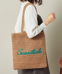 ITS’ DEMO/雑材サガラ刺繍フラットトート/508084877