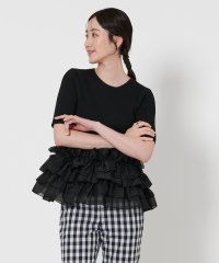 UNITED ARROWS/リボン ペプラム ニット/508084884