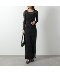 MARINE SERRE/マリーン セル MARINE SERRE Marine Serre ワンピース WDR297B メッシュ/508085116