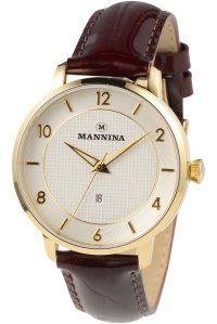 MANNINA/マンニーナ MANNINA レザーベルト クォーツ腕時計 替えベルト付き/508085499