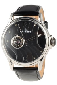 MANNINA/マンニーナ MANNINA レザーベルト 機械式自動巻き腕時計 替えベルト付き/508085504