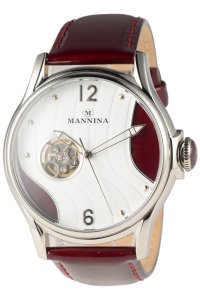 MANNINA/マンニーナ MANNINA レザーベルト 機械式自動巻き腕時計 替えベルト付き/508085506