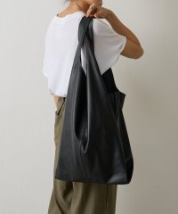 BEARDSLEY/《MODERN WEAVING》レザーショッピングバッグ/508085666