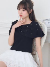 Emsexcite/エムズエキサイト ems excite フロントアシメリボンNTPO/508085740