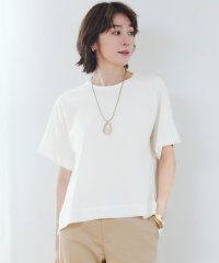 JIYU-KU(LARGE SIZE)/【SHIHOさん着用・接触冷感・UVカット・洗える】クレープストレッチAライン ニット/508086586