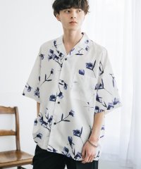 Rocky Monroe/ロッキーモンロー Rocky Monroe 接触冷感 オープンカラーシャツ 半袖 メンズ レディース アロハシャツ 開襟 総柄 オーバーサイズ ペイズリー グラ/508088274