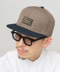 AMS SELECT/エーエムエスセレクト A.M.S.select 撥水 ムラ染風 ワッシャーナイロン 平つば ベースボールキャップ/508088292