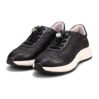 HIROKO KOSHINO FEMME/ヒロココシノファム HIROKO KOSHINO FEMME グリッターとラインストーンで華やかなスニーカー HRL5003/508088370