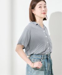 journal standard  L'essage /《別注》【LUSANA / ルサーナ】 TINA SHIRTS DENIM STRIPE：シャツ/508088484