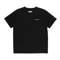コロンビア Columbia ユニセックス スタックブルックグラフィックショートスリーブTシャツ PY0495 (ブラック)