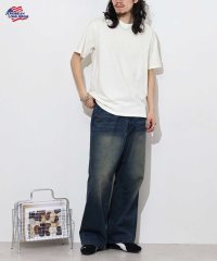 JEMORGAN/ジェーイーモーガン JEMORGAN ジェーイーモーガン JEMORGAN 16/－OE天竺袖ワッペンピグメントTシャツ オーバーダイ加工/508088914