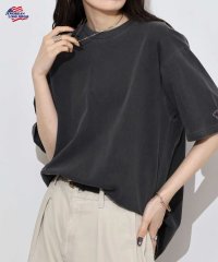 JEMORGAN/ジェーイーモーガン JEMORGAN ジェーイーモーガン JEMORGAN 16/－OE天竺袖ワッペンピグメントTシャツ オーバーダイ加工/508088914