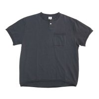 JEMORGAN/ジェーイーモーガン JEMORGAN ジェーイーモーガン JEMORGAN ヘビーウエイトリブカットオフコンチョ釦ヘンリーネックTシャツ ポケットカットリブ/508088920