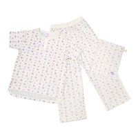 JEMORGAN/ジェーイーモーガン JEMORGAN ジェーイーモーガン JEMORGAN花柄 ワッフルヘンリネックT＋ロングパンツルームウエアセット ワッフルヘンリーネックT/508088926