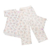JEMORGAN/ジェーイーモーガン JEMORGAN ジェーイーモーガン JEMORGAN花柄 ワッフルヘンリネックT＋ロングパンツルームウエアセット ワッフルヘンリーネックT/508088926