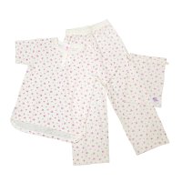 JEMORGAN/ジェーイーモーガン JEMORGAN ジェーイーモーガン JEMORGAN花柄 ワッフルヘンリネックT＋ロングパンツルームウエアセット ワッフルヘンリーネックT/508088926