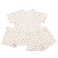 JEMORGAN/ジェーイーモーガン JEMORGAN ジェーイーモーガン JEMORGANハート柄 ワッフルルームウエアセット ワッフルTシャツ・ワッフルショーツ・ワッフル巾着/508088927