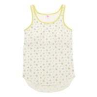JEMORGAN/ジェーイーモーガン JEMORGAN ジェーイーモーガン JEMORGAN花柄 ワッフルカップ付き配色クレリックタンクトップ PACK入りタンク/508088928
