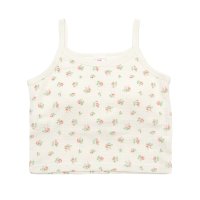 JEMORGAN/ジェーイーモーガン JEMORGAN ジェーイーモーガン JEMORGAN花柄 ワッフルカップ付きクロップドキャミソール PACK入りキャミ/508088929