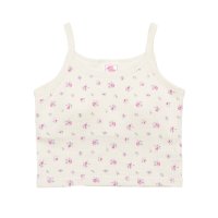 JEMORGAN/ジェーイーモーガン JEMORGAN ジェーイーモーガン JEMORGAN花柄 ワッフルカップ付きクロップドキャミソール PACK入りキャミ/508088929