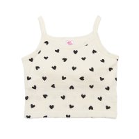 JEMORGAN/ジェーイーモーガン JEMORGAN ジェーイーモーガン JEMORGAN ハート柄ワッフルカップ付きクロップドキャミソール PACK入りキャミ/508088937