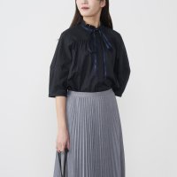 Doubleface Tokyo/ダブルフェーストーキョー Doubleface Tokyo サテンリボンフリルネックブラウス/508088993