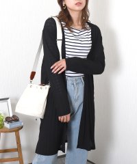 libelle more/リベル モア libelle more 〈吸水速乾・UVカット〉梨地ランダムストライプテレコロングトッパー/508088995