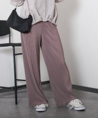 libelle more/リベル モア libelle more セミワイドパンツ プリーツパンツ【無地】/508088997