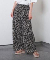 libelle more/リベル モア libelle more セミワイドパンツ プリーツパンツ【ヒョウ柄】/508088998