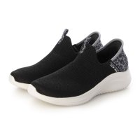 SKECHERS/スケッチャーズ SKECHERS SKECHERS スケッチャーズULTRA FLEX 3.0 ウルトラフレックス レオパード ハンズフリーBlack Knit/508089008