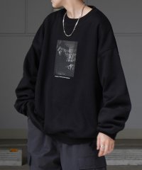 Confirm/コンファーム Confirm ワンポイントロゴ / フォトプリント / Shadowガールプリント ビッグシルエット 裏起毛プルオーバースウェット ユニセックス/508089444