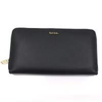 TopIsm/トップイズム TopIsm PAUL SMITH ポールスミス 長財布 ラウンドファスナー 財布 レザー 本革ウォレット 無地 ワンポイント ロゴ メンズ イン/508089459