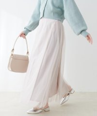 NICE CLAUP/OLIVE des OLIVE OUTLET/【natural couture】チュールコンビスカート/508089465