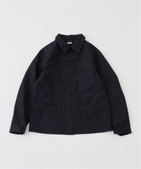 EDIFICE/Letiquette × ETS.MATERIAUX コットンリネン フレンチワーク Wジャケット/508089652
