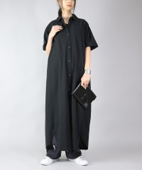and it_/アンドイット and it_ 選べる4TYPE！スキッパー＆ベーシック半袖コットンロングシャツワンピース/502353991