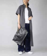 and it_/アンドイット and it_ 選べる4TYPE！スキッパー＆ベーシック半袖コットンロングシャツワンピース/502353991