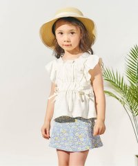 apres les cours/レモン・花柄シャーリングセパレート水着_UVカット/507715587