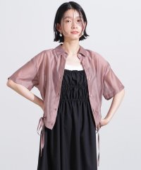 N Natural Beauty Basic/シアークロップドドロストシャツ/508036506