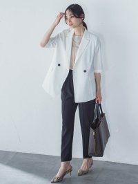 LAUTREAMONT/ロートレアモン LAUTREAMONT キレイ×リラックス アムンゼンテーパードパンツ≪洗濯機で洗える≫/508050415