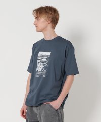 ＜CGS.＞ オーガニックコットン カーディフ ビーチ プリント Tシャツ