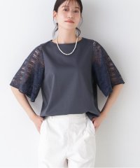 human woman/◆ラッセルレースドッキングカットソープルオーバー/508083542
