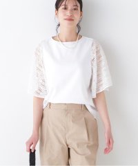 human woman/◆ラッセルレースドッキングカットソープルオーバー/508083542