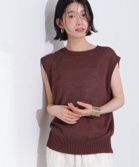 N Natural Beauty Basic/リネンライクオーバーニット/508083573