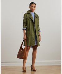 LAUREN RALPH LAUREN/ベルテッド コットン ツイル トレンチ コート/508085233