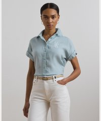 LAUREN RALPH LAUREN/リネン ショートスリーブ シャツ/508085235