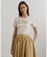 LAUREN RALPH LAUREN/フレンチ ノットロゴ コットン ジャージー Tシャツ/508085275