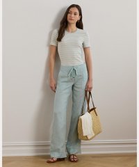 LAUREN RALPH LAUREN/リネン ワイドレッグパンツ/508085279