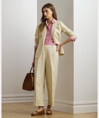 LAUREN RALPH LAUREN/リネンブレンド ツイル ワイドレッグ パンツ/508085280